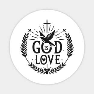 God is Love Magnet